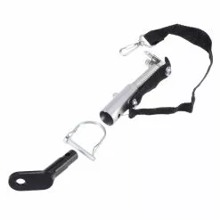 Maxxus Attache Remorque Vélo Sur Axe De Roue Avec Ressort Et Sangle De Sécurité -Promos vélo Magasin attache remorque velo sur axe de roue avec ressort et sangle de securite 5