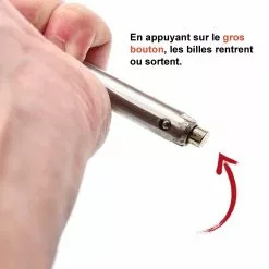 Funecobikes Axe Roue Fauteuil Roulant Inox Gros Boulon D.12,7 Mm -Promos vélo Magasin axe roue fauteuil roulant inox gros boulon d127 mm 3