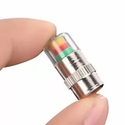 Vélo Original Bouchon Valve Pneu Voiture Argent 2.4 Bar Pression -Promos vélo Magasin bouchon valve pneu voiture argent 24 bar pression 1 2