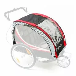 Promos vélo Magasin -Promos vélo Magasin capote textile pour remorque velo enfant 2 en 1 1