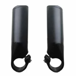Cornes De Guidon De Vélo Noir Aluminium 110 Mm -Promos vélo Magasin cornes de guidon de velo noir aluminium 110 mm 2