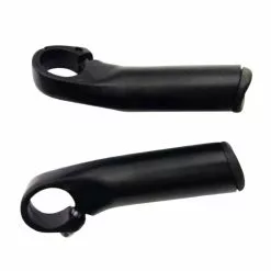 Cornes De Guidon De Vélo Noir Aluminium 110 Mm -Promos vélo Magasin cornes de guidon de velo noir aluminium 110 mm 3