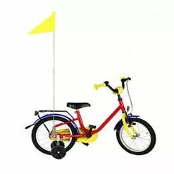 Maxxus Drapeau De Sécurité Pour Vélo Et Remorque Jaune -Promos vélo Magasin drapeau de securite pour velo et remorque jaune 3