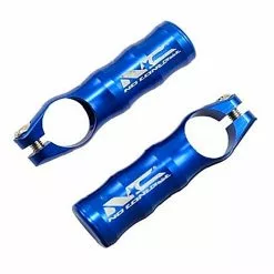 ATOO Embout De Cintre Aluminium CNC Bleu L.90 Mm