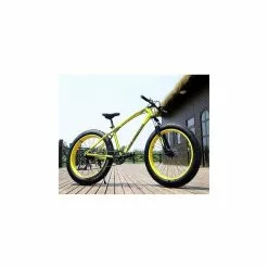 Vélo Original Fatbike Avec Cadre Haut Et Freins à Disque -Promos vélo Magasin fatbike avec cadre haut et freins a disque 4