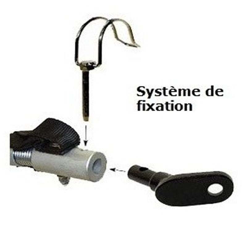 M-Wave Fixation Sur Roue Arrière Du Vélo Pour Remorque Enfants 4 M-Wave Fixation Sur Roue Arrière Du Vélo Pour Remorque Enfants – Image 2