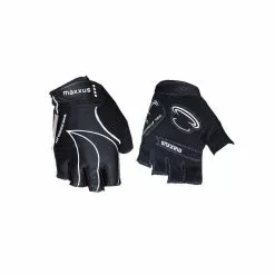 Maxxus Gants Cycliste Noir Lycra Gel