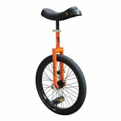 Mono-roue QU-AX Luxus 20'' Orange Jante Alu, Pneu Noir