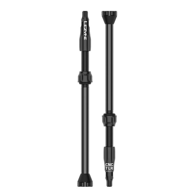 Paire De Valves Tubeless LEZYNE CNC 80 Mm Noir 3 Paire De Valves Tubeless LEZYNE CNC 80 Mm Noir