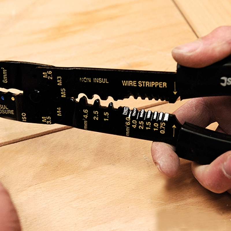 Silverline Pince à Sertir Et à Dénuder 4 Silverline Pince à Sertir Et à Dénuder – Image 2