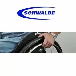 Pneu Fauteuil Roulant SCHWALBE RIGHT RUN 24 X 1.00 25-540 Gris / Noir HS 387 -Promos vélo Magasin pneu fauteuil roulant schwalbe right run 24 x 100 25 540 gris noir hs 387 2