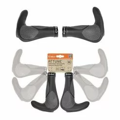 VVelo Poignées Vélo Ergonomiques Avec Cornes Haute Densité