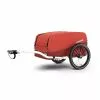 Croozer Remorque De Transport Cargo Kalle Lava Red Capacité 92 L -Promos vélo Magasin remorque croozer cargo 16 2018 campfire red timon lat attel bache