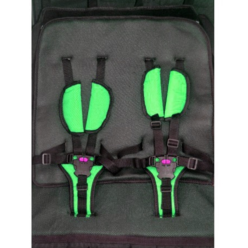 Remorque Enfant Pour Vélo 2 Places Pliable 1-step Ax.Bike 3 Remorque Enfant Pour Vélo 2 Places Pliable 1-step Ax.Bike – Image 2