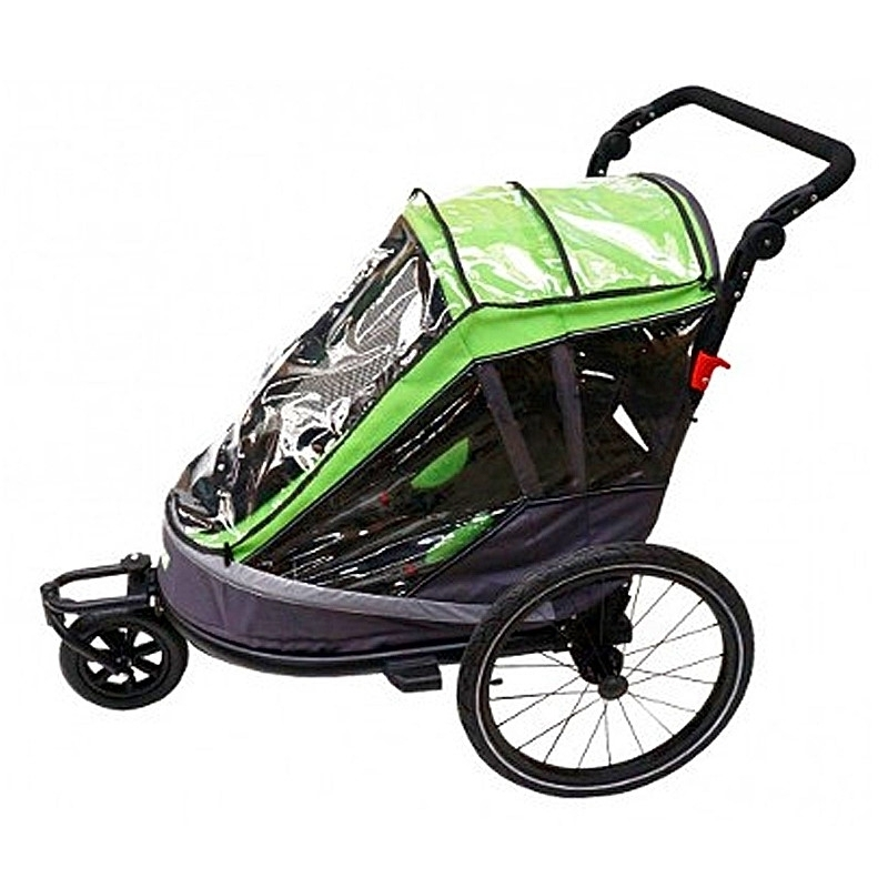 Remorque Enfant Pour Vélo 2 Places Pliable 1-step Ax.Bike 7 Remorque Enfant Pour Vélo 2 Places Pliable 1-step Ax.Bike – Image 6