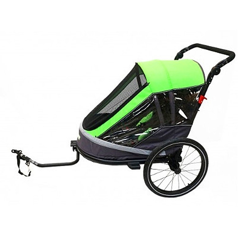 Remorque Enfant Pour Vélo 2 Places Pliable 1-step Ax.Bike 2 Remorque Enfant Pour Vélo 2 Places Pliable 1-step Ax.Bike