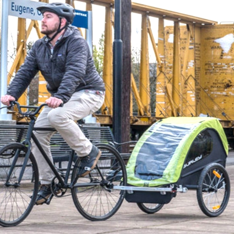 Remorque Enfant Pour Vélo Minnow Burley 4 Remorque Enfant Pour Vélo Minnow Burley – Image 2