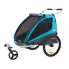 Remorque Poussette 2 Enfants Pour Vélo Thule Chariot Coaster XT -Promos vélo Magasin remorque poussette 2 enfants pour velo thule chariot coaster xt