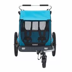 Remorque Poussette 2 Enfants Pour Vélo Thule Chariot Coaster XT -Promos vélo Magasin remorque poussette 2 enfants pour velo thule chariot coaster xt 4