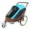 Remorque Vélo Pliable Pour 2 Enfants Maxxus -Promos vélo Magasin remorque velo pliable pour 2 enfants maxxus
