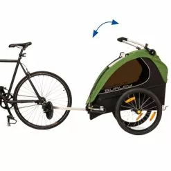 Remorque Vélo Poussette Enfant 2 Places Encore Burley -Promos vélo Magasin remorque velo poussette enfant 2 places encore burley 1