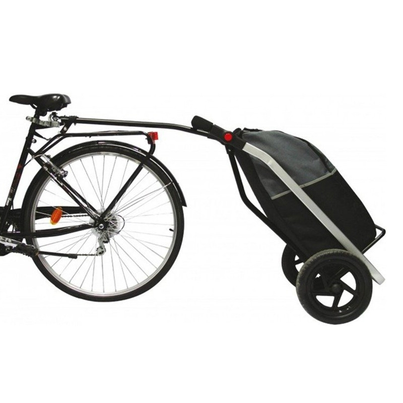 Remorque Vélo Shopping Trailer Noire (50L) 3 Remorque Vélo Shopping Trailer Noire (50L)