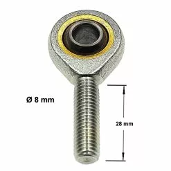 Funecobikes Rotule De Direction Male M8 -Promos vélo Magasin rotule de direction male m8 2