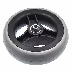 Greentyre Roue Pleine 150x33 Mm - Bandage Gris - Jante Noire - Pour Axe 8 Mm 8 Greentyre Roue Pleine 150x33 Mm - Bandage Gris - Jante Noire - Pour Axe 8 Mm -Promos vélo Magasin roue pleine 150x33 mm bandage gris jante noire pour axe 8 mm 2