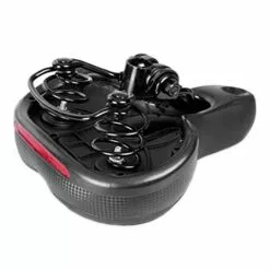 Selle Confortable Avec Ressorts Et Bande Réfléchissante -Promos vélo Magasin selle confortable avec ressorts et bande reflechissante 3