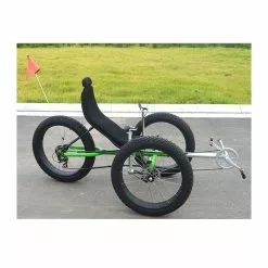 Funecobikes Tricycle Couché FAT Trike Avec Cadre Pliable -Promos vélo Magasin tricycle couche fat trike avec cadre pliable 2