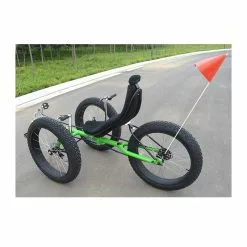 Funecobikes Tricycle Couché FAT Trike Avec Cadre Pliable -Promos vélo Magasin tricycle couche fat trike avec cadre pliable 3